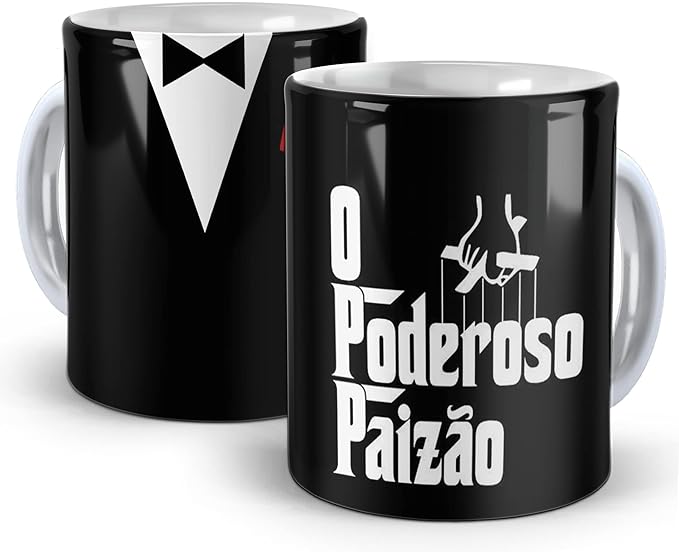 Caneca Presente Para O Dia Dos Pais Poderoso Paizao amazon