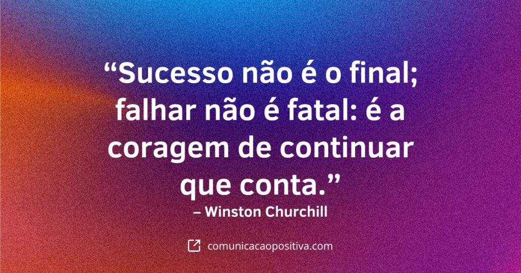 Frases Motivacionais para o Trabalho winston