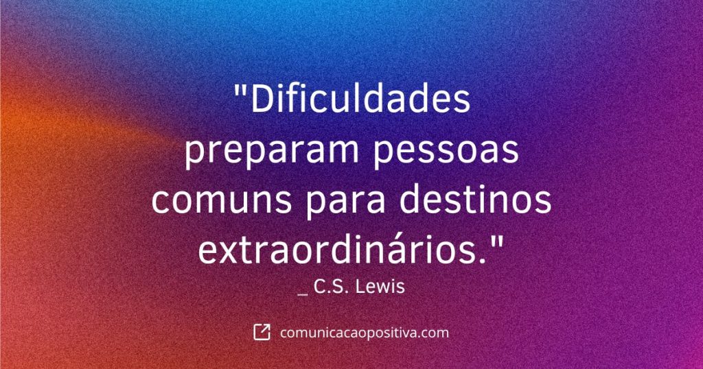 frases otimistas cs lewis